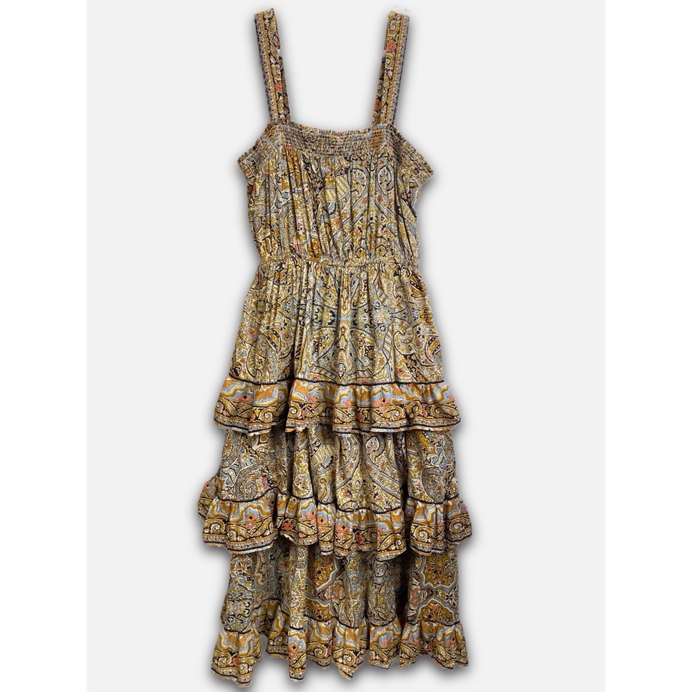 Cleobella Multicolor Tiered Dress